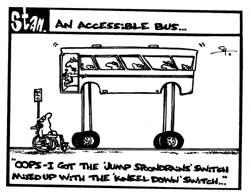 An accessible bus