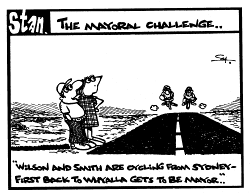 The mayoral challenge