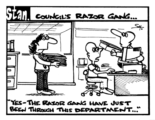 Council's razor gang