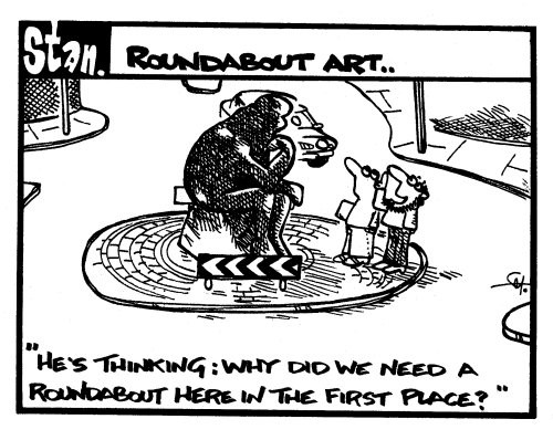 Roundabout art
