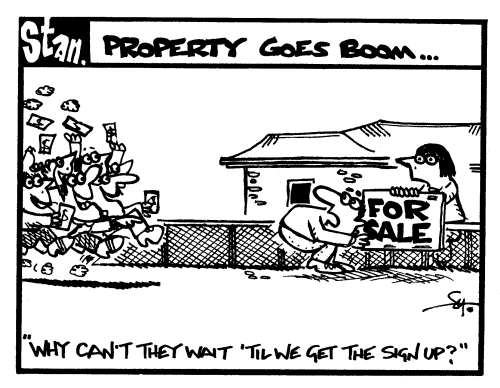 Property goes boom