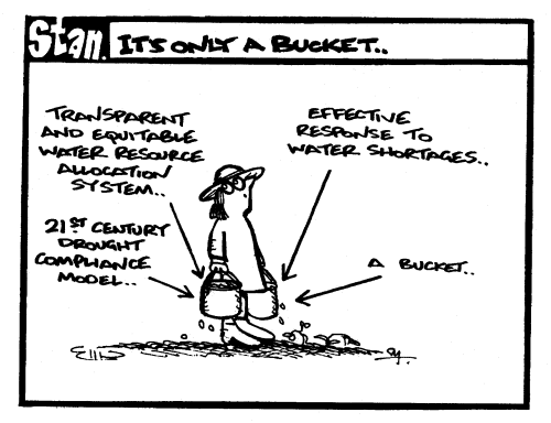 It's only a bucket