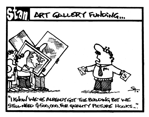 Art gallery funding