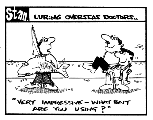 Luring overseas doctors