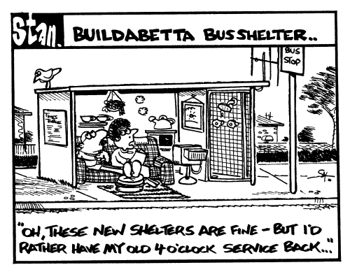 Build a better bus shelter