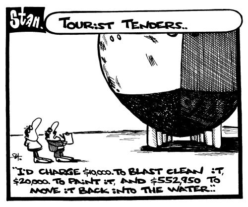 Tourist tenders ..