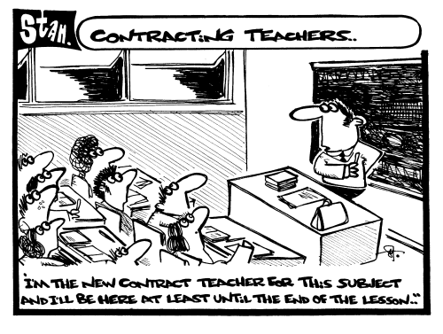 Contracting teachers